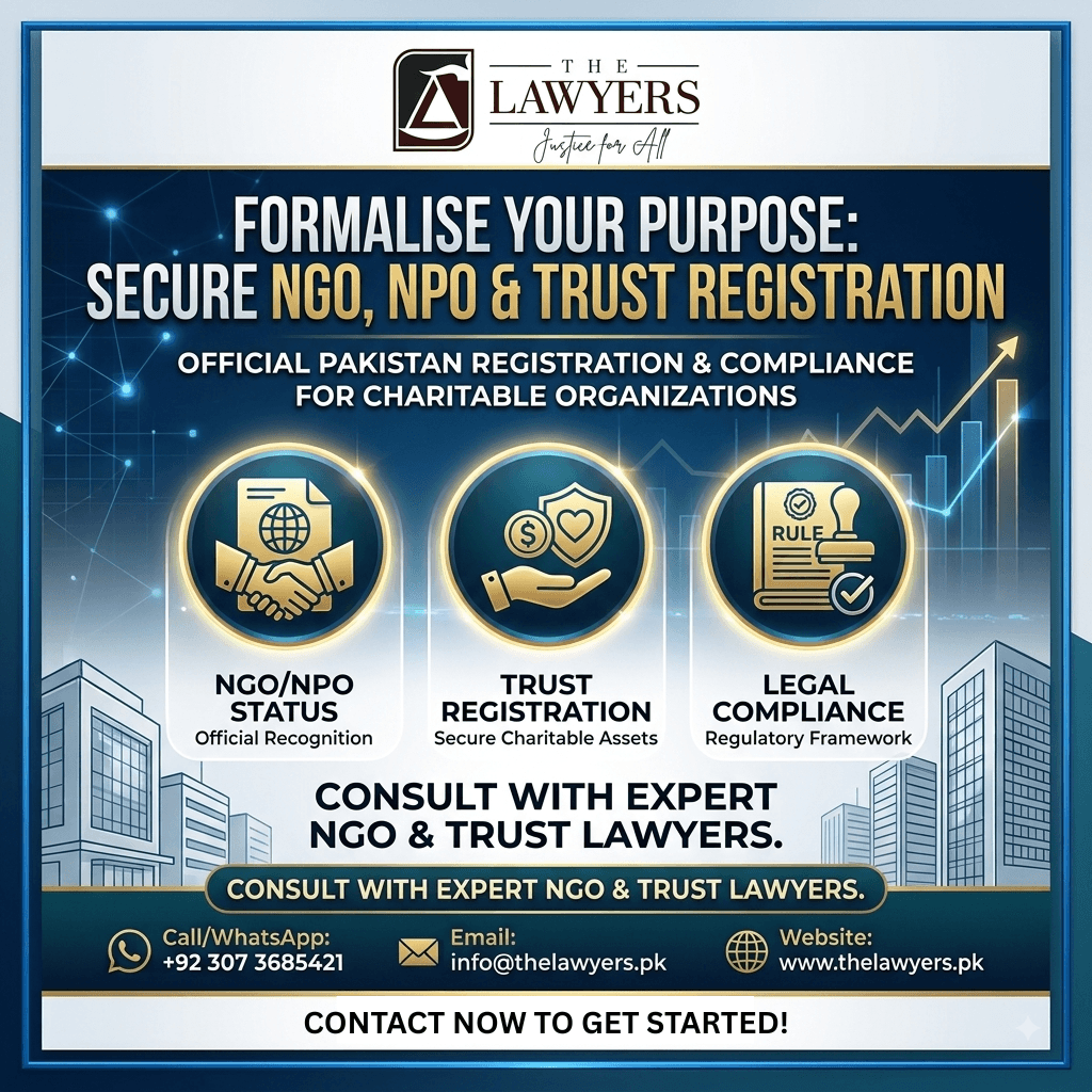 NGO, NPO and Trust Registration